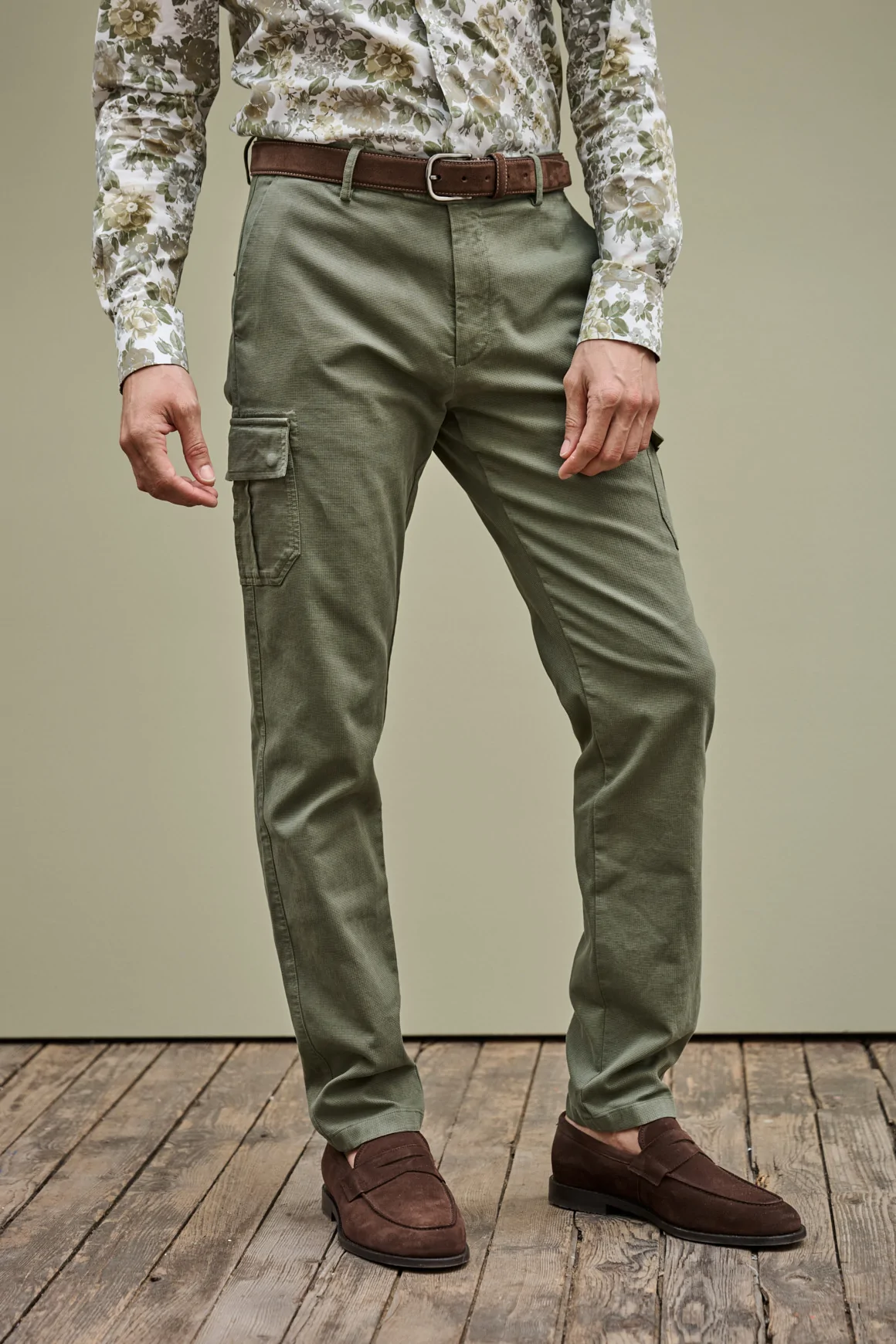 Pantalon ARTHUR REPORTER Kaki