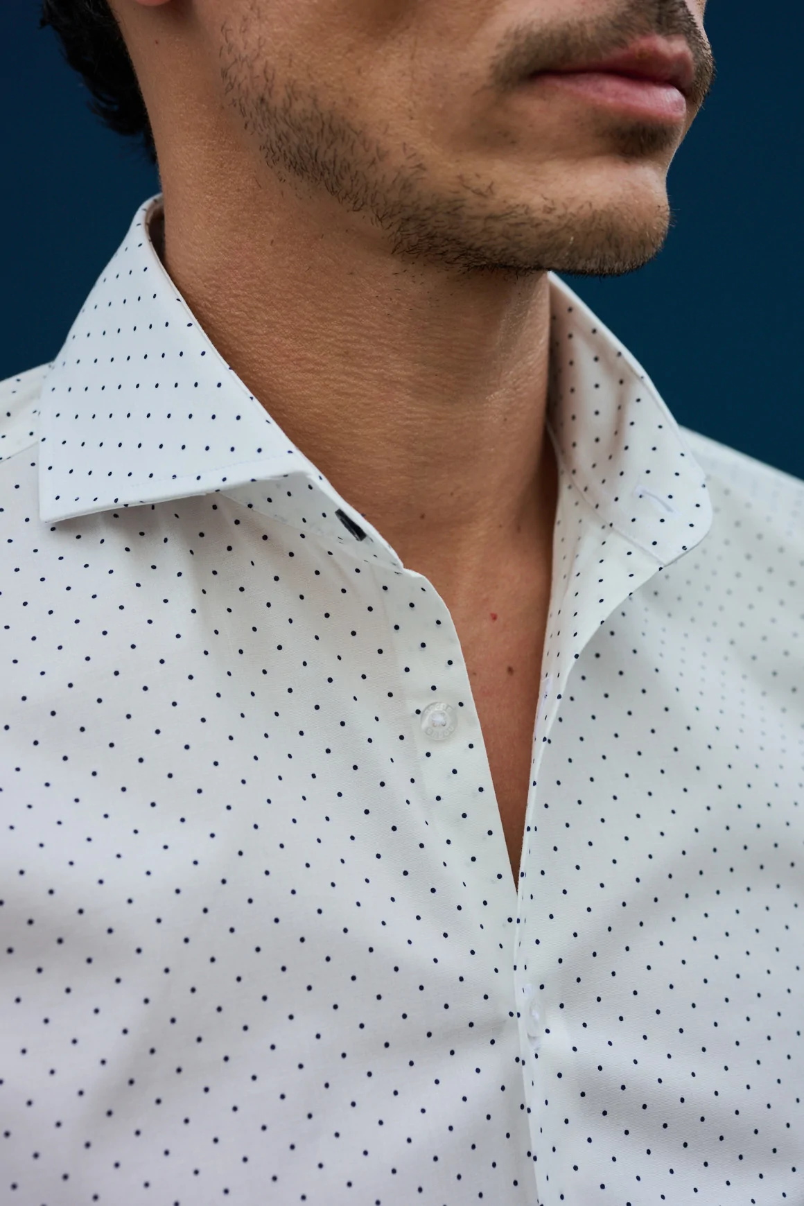 Achat Chemise micro motif pois