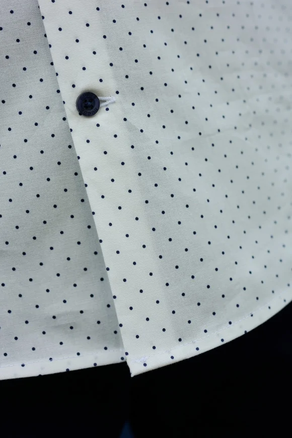 Achat Chemise micro motif pois