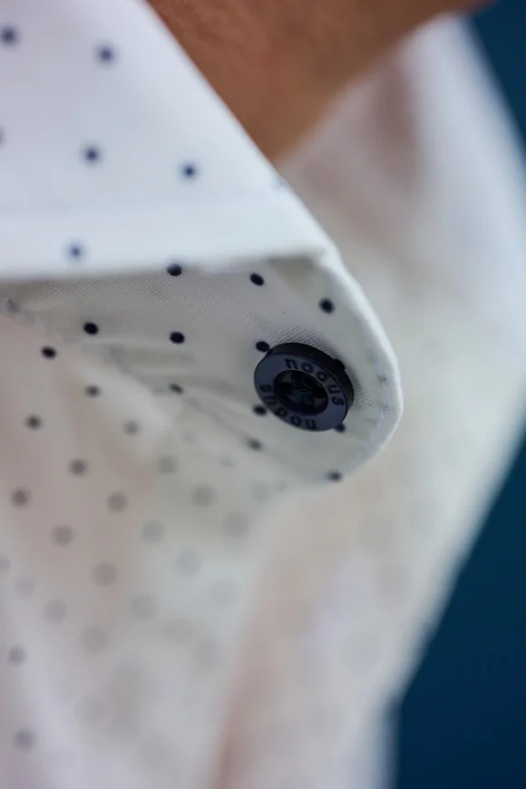 Achat Chemise micro motif pois