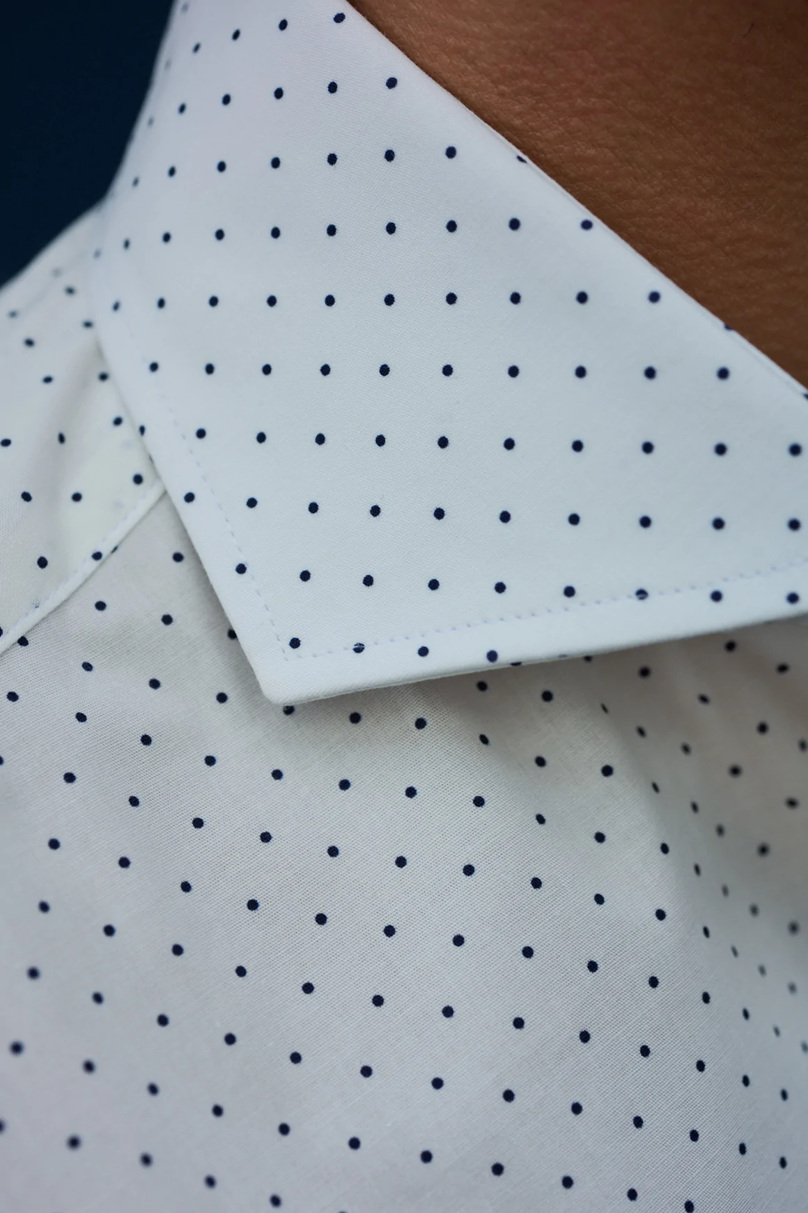 Achat Chemise micro motif pois