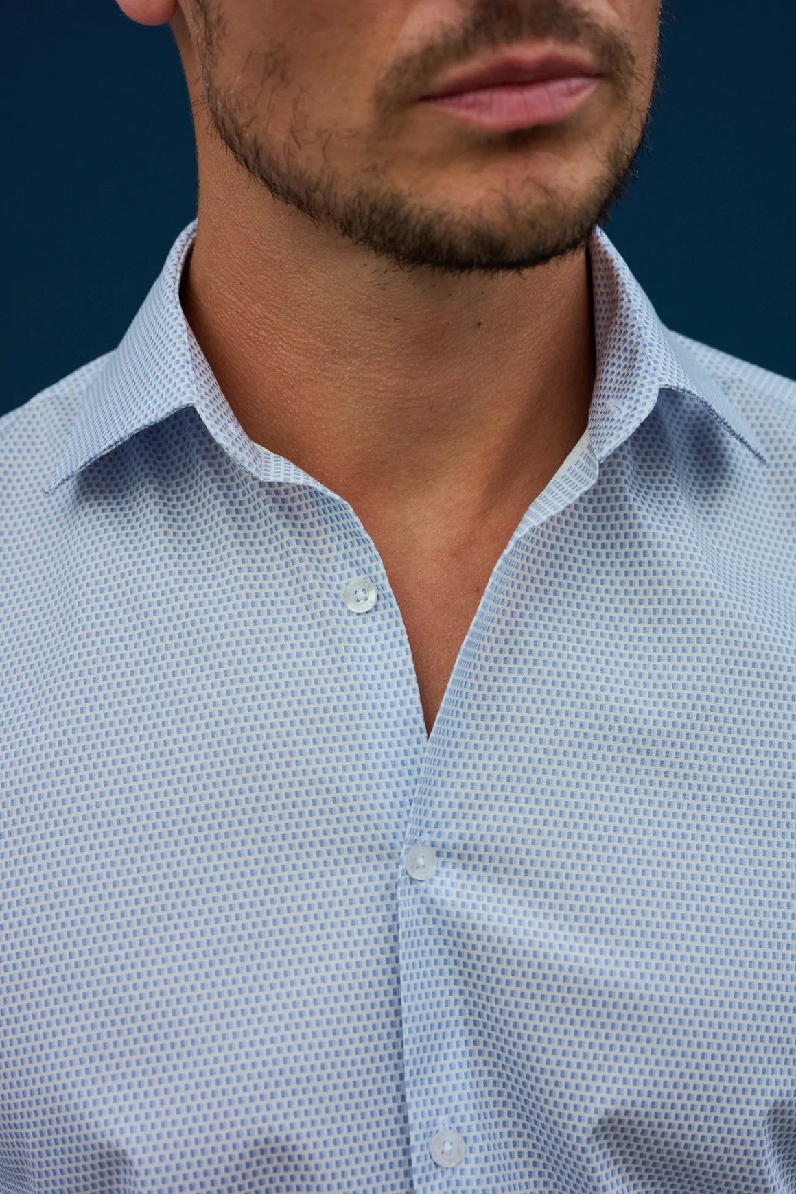 Achat Chemise micro motif ciel