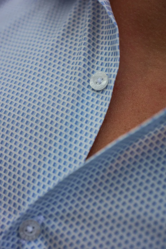 Achat Chemise micro motif ciel