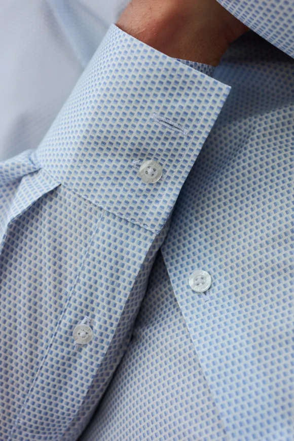 Achat Chemise micro motif ciel