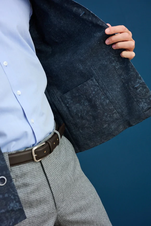 Achat Veste DEAN Imprimée Denim