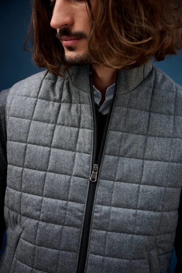 Achat Doudoune BARBA Gris