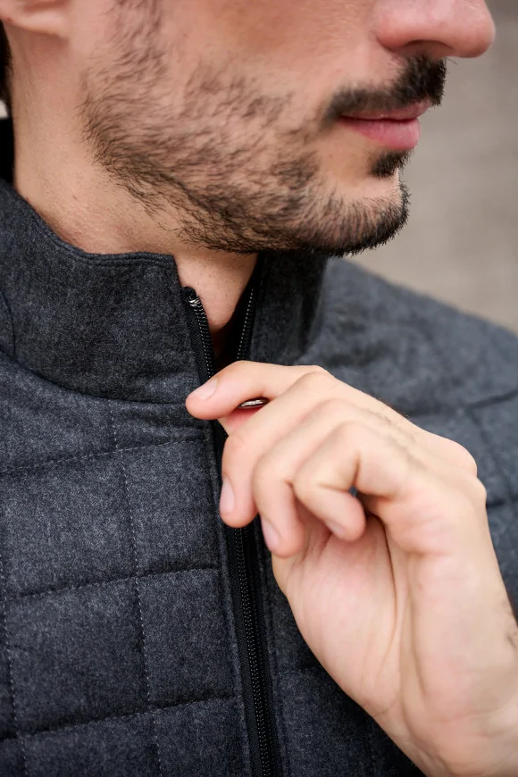 Achat Doudoune BARBA Anthracite