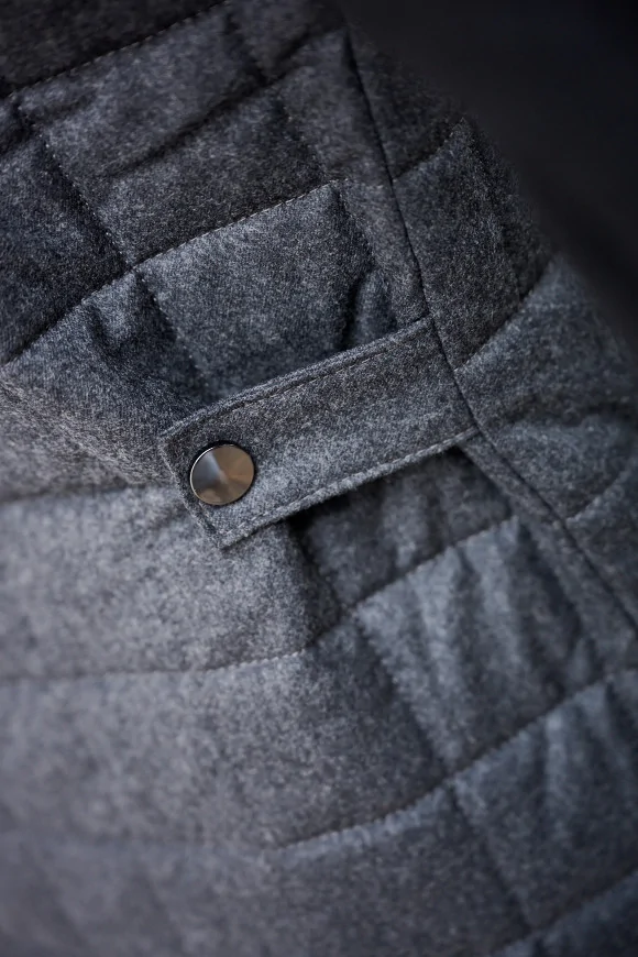 Achat Gilet BARBA Anthracite