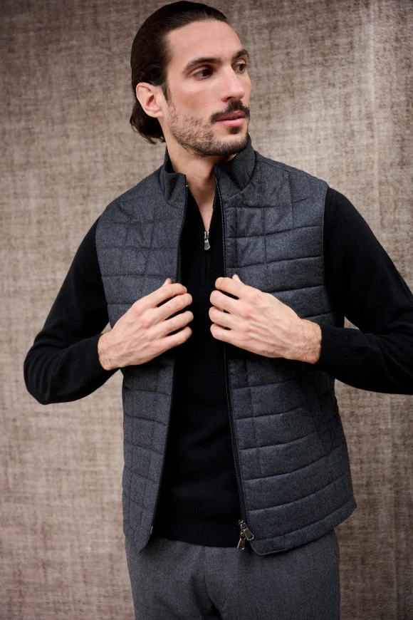 Achat Doudoune BARBA Anthracite