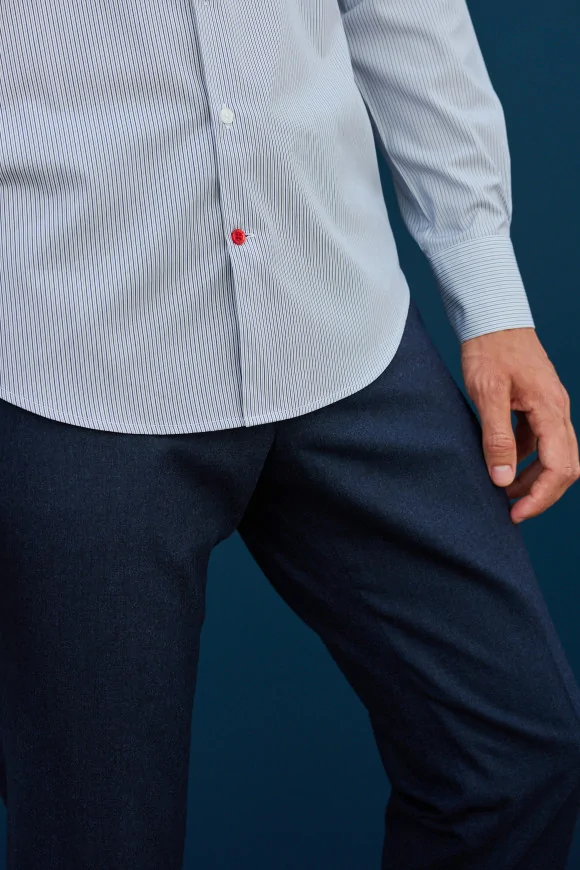 Achat Chemise Rayures Navy