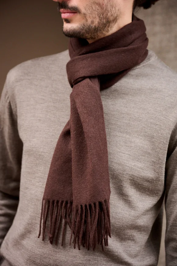 Achat Echarpe Cachemire Coffee