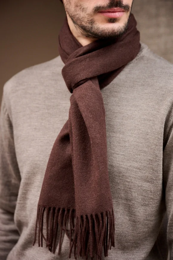 Achat Echarpe Cachemire Coffee