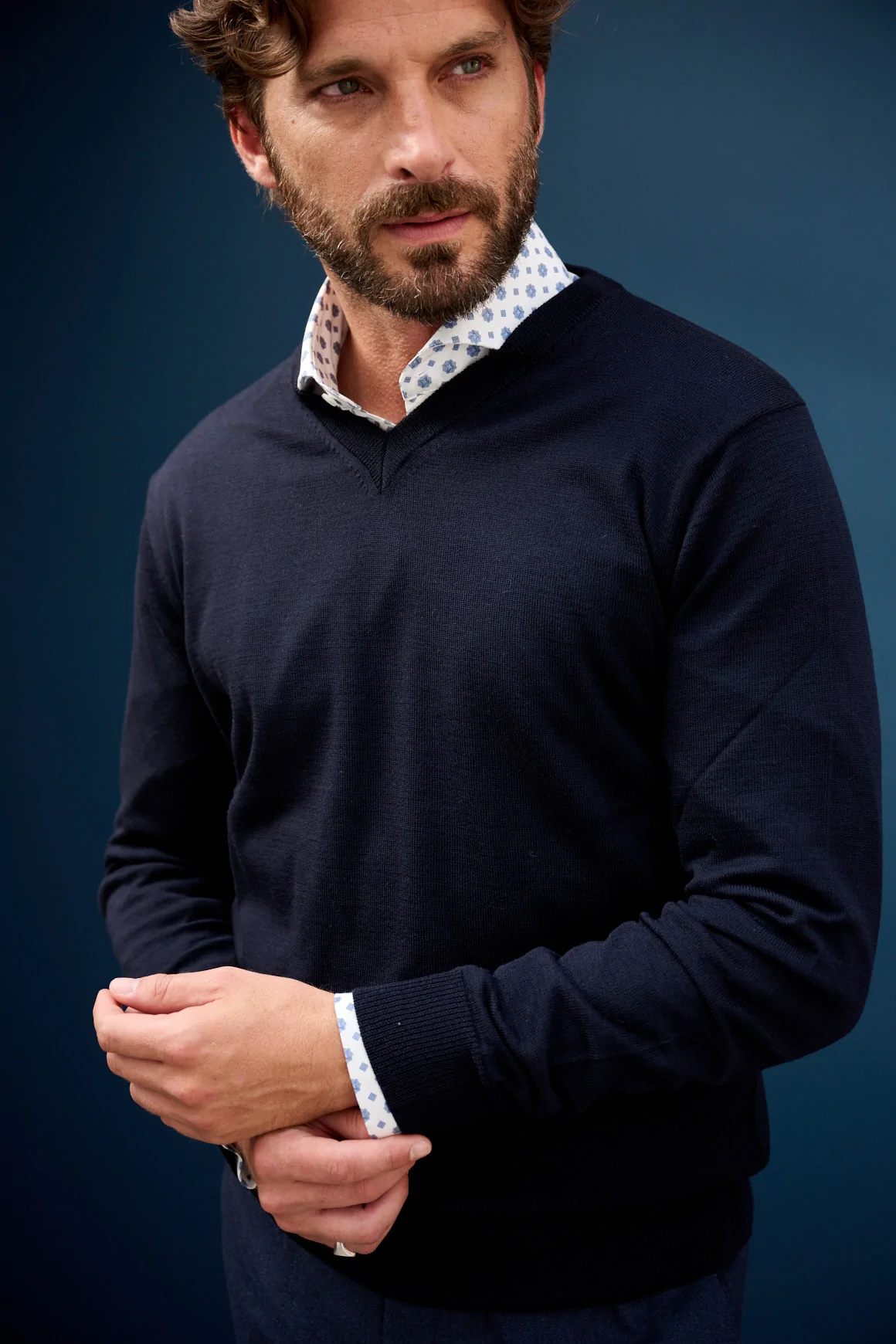 Achat Pull COMO Navy