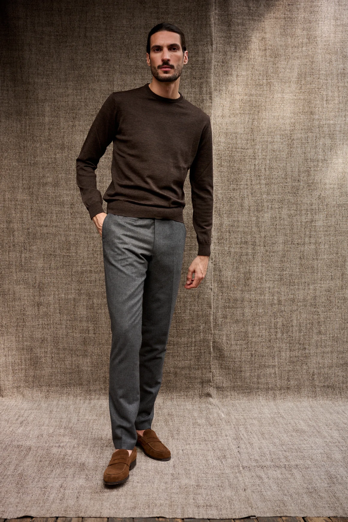 Achat Pull MONZA Marron