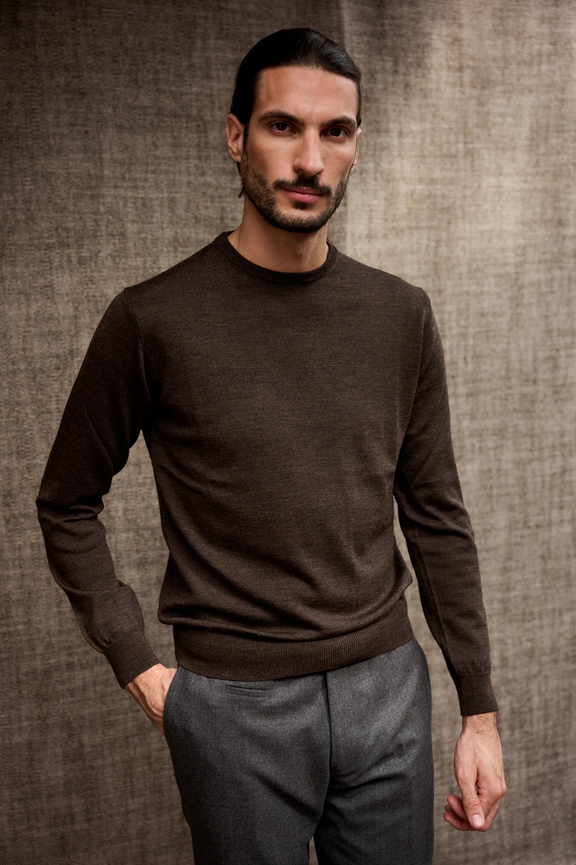 Achat Pull MONZA Marron