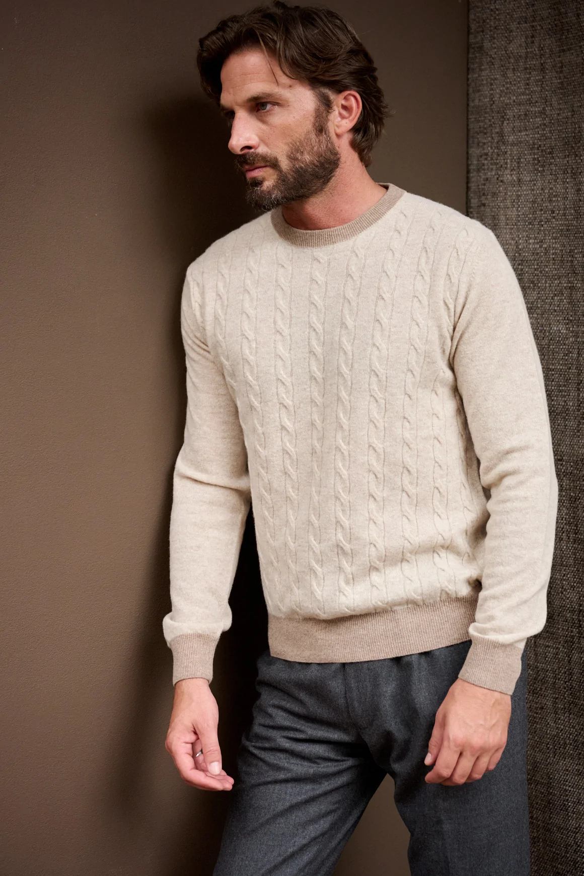 Achat Pull ALEX Beige