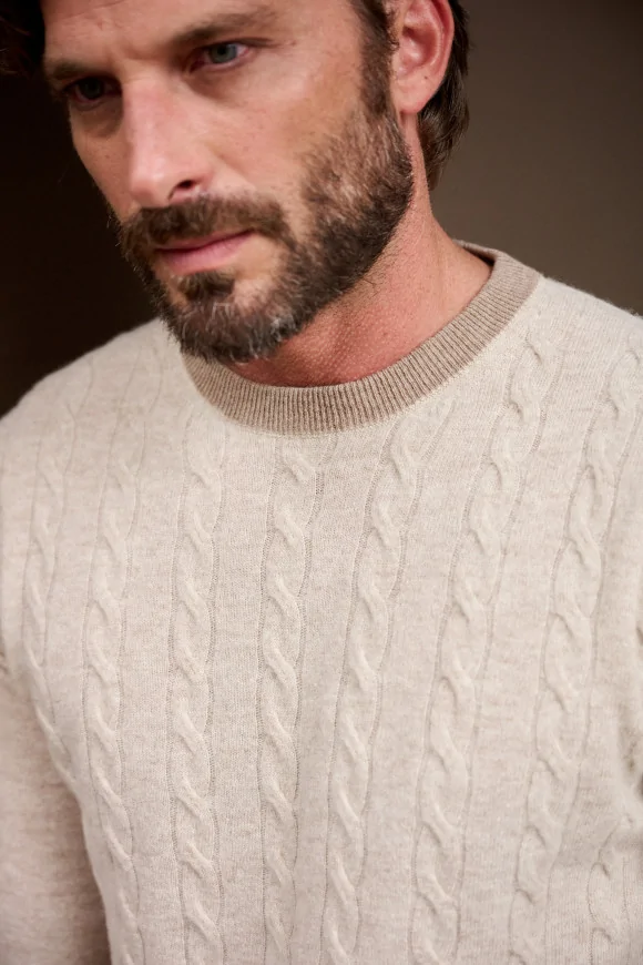 Achat Pull ALEX Beige