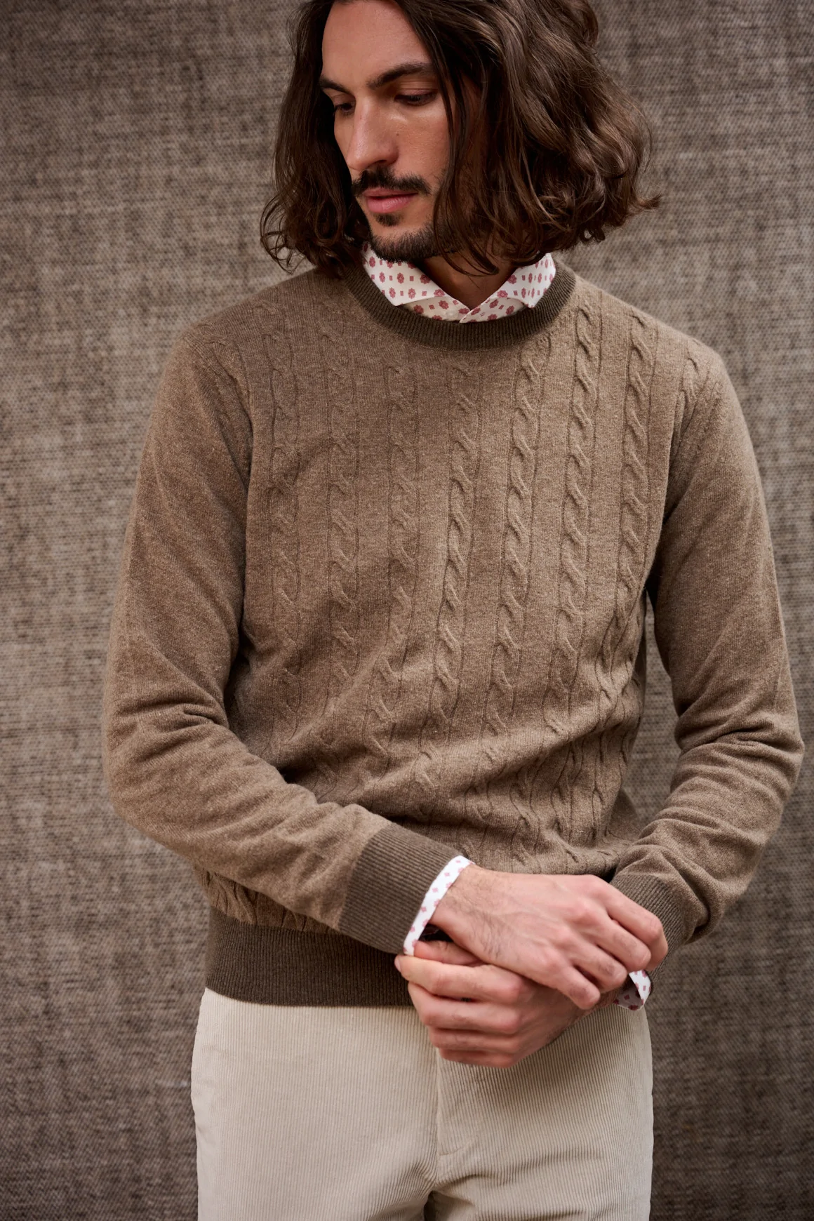 Achat Pull ALEX Taupe