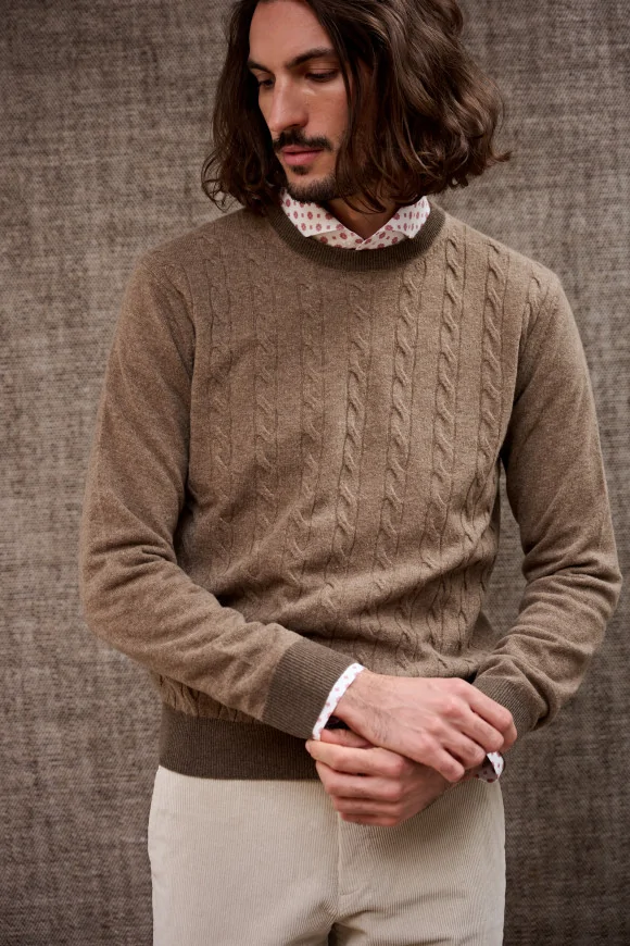 Achat Pull ALEX Taupe