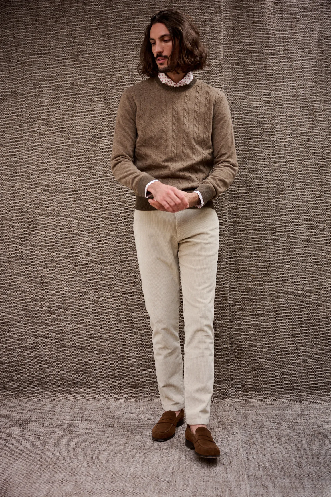 Achat Pull ALEX Taupe