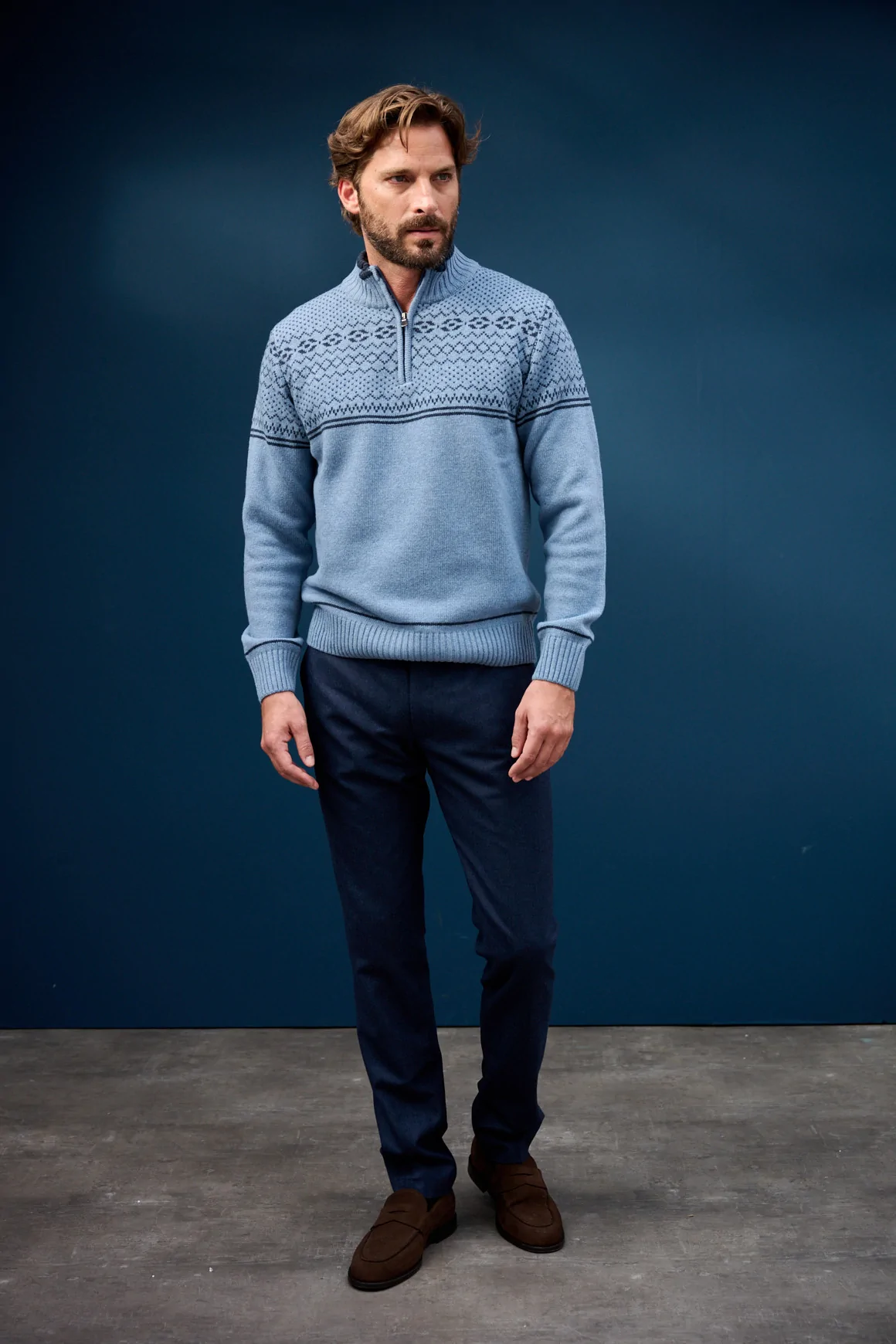 Achat Pull MIKA Bleu