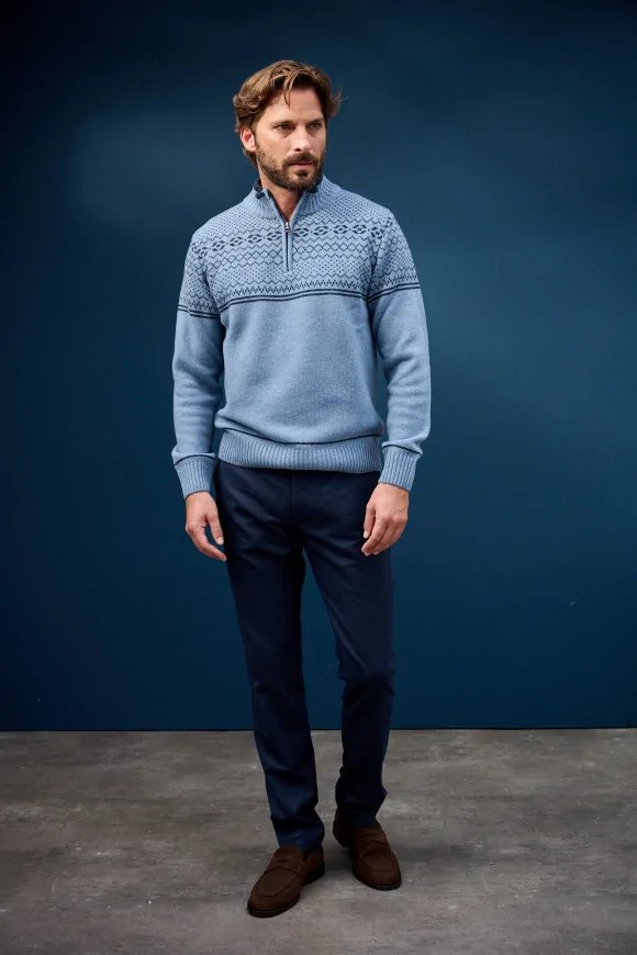 Achat Pull MIKA Bleu