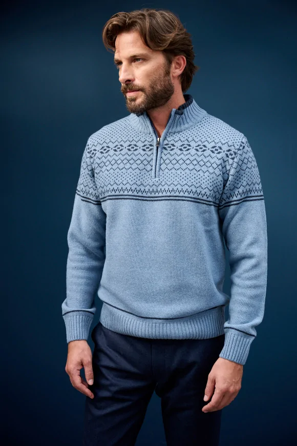 Achat Pull MIKA Bleu
