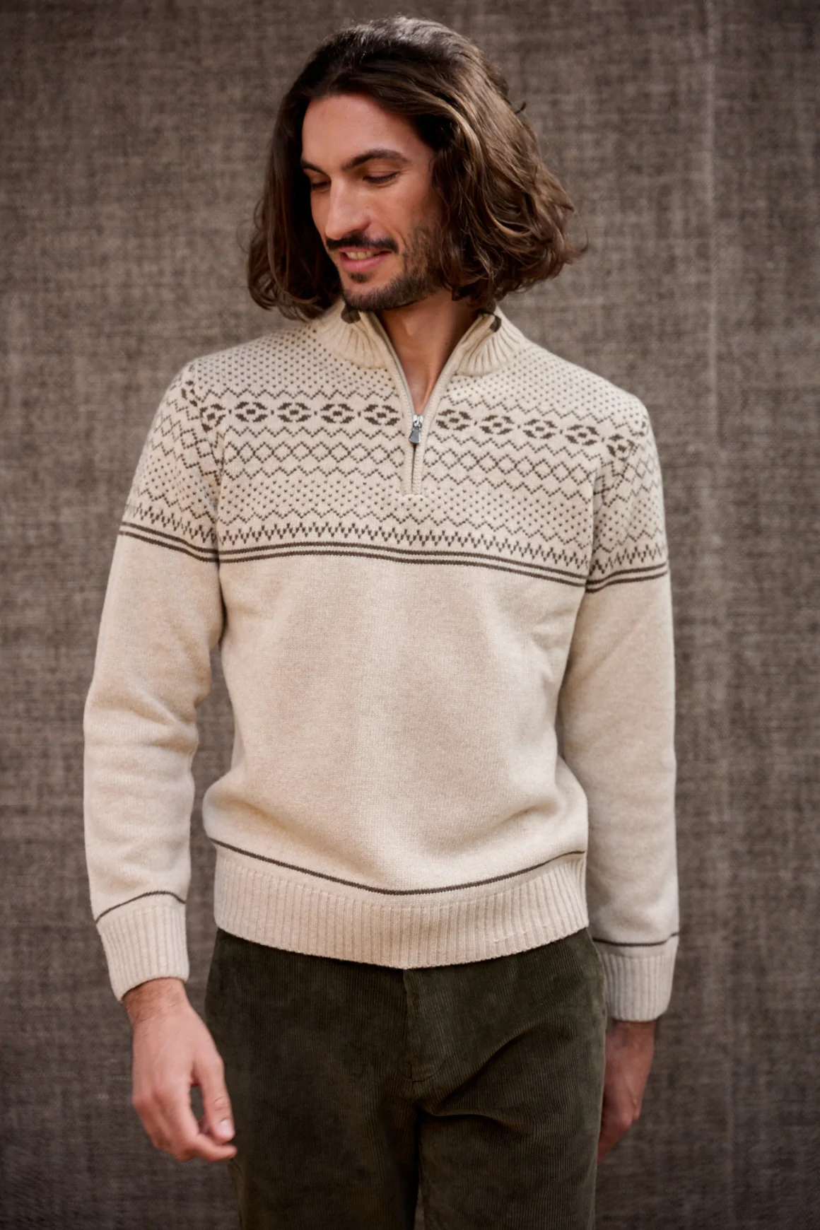 Achat Pull MIKA Beige