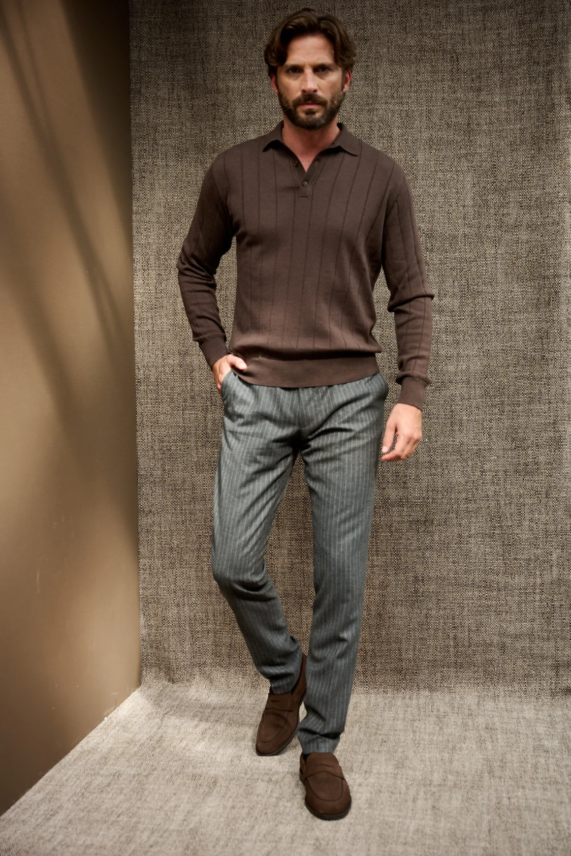 Achat Polo ROMA Marron