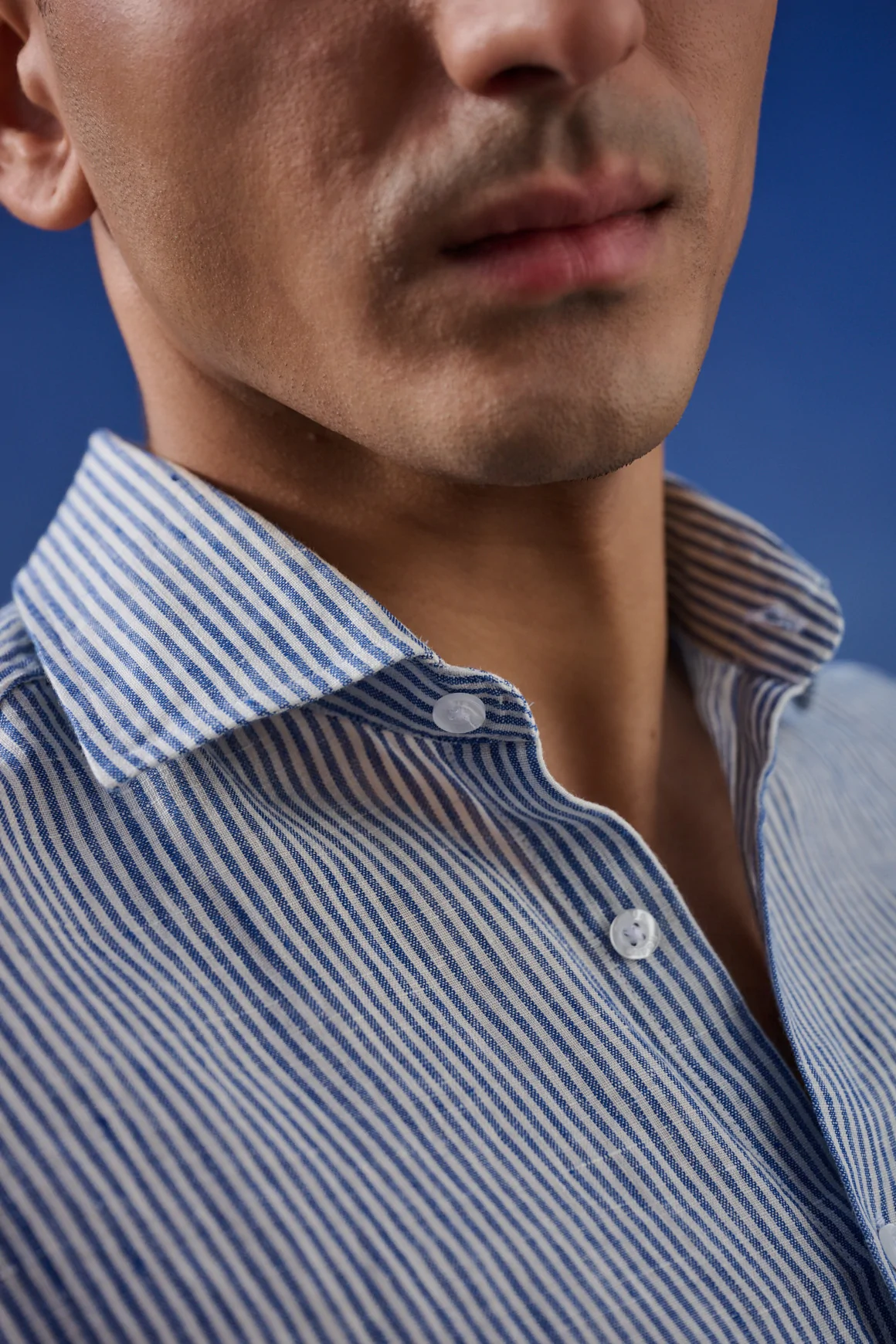 Achat Chemise Rayures Bleues