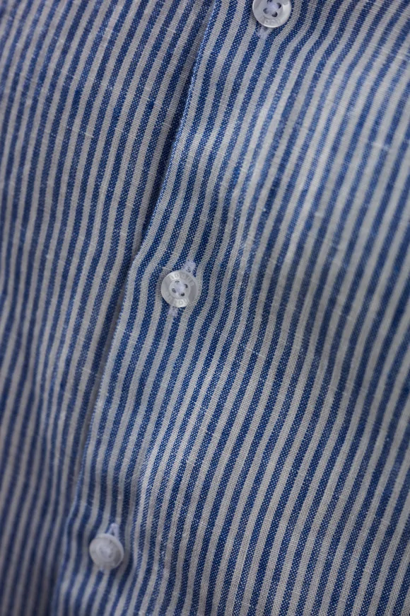 Achat Chemise Rayures Bleues