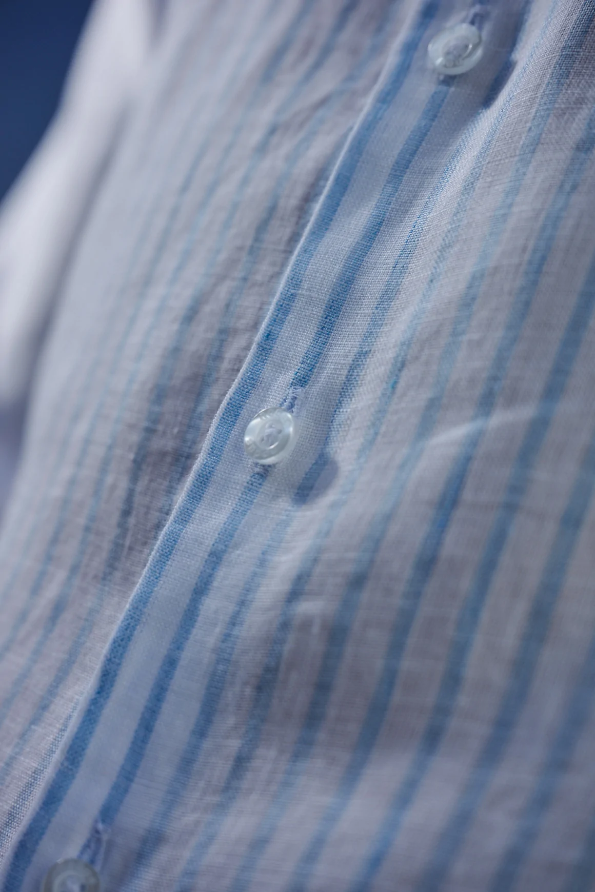 Achat Chemise Rayures Ciel Blanc