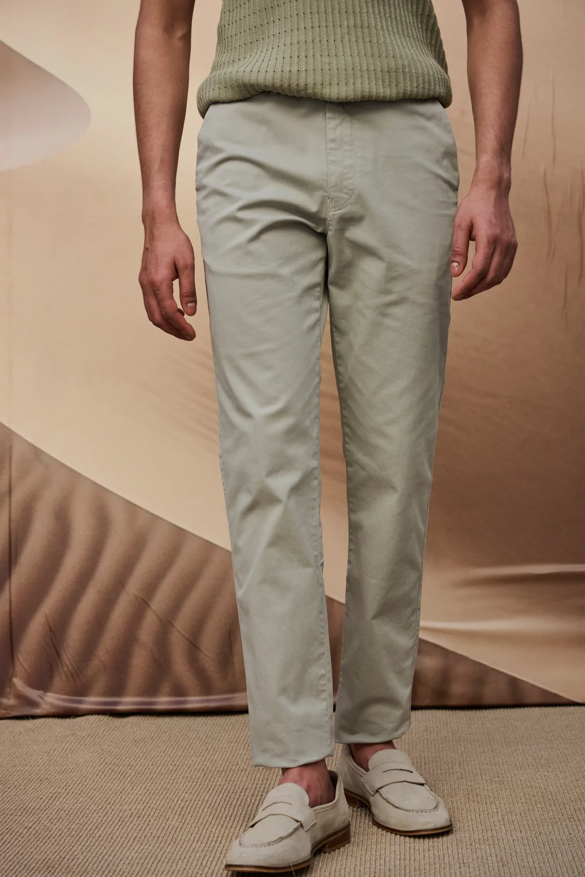 Achat Pantalon RIVIERA Mastique - beige