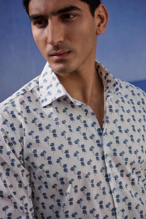 Achat Chemise BLEU DESERT