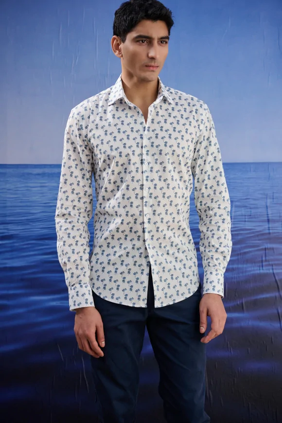 Achat Chemise BLEU DESERT