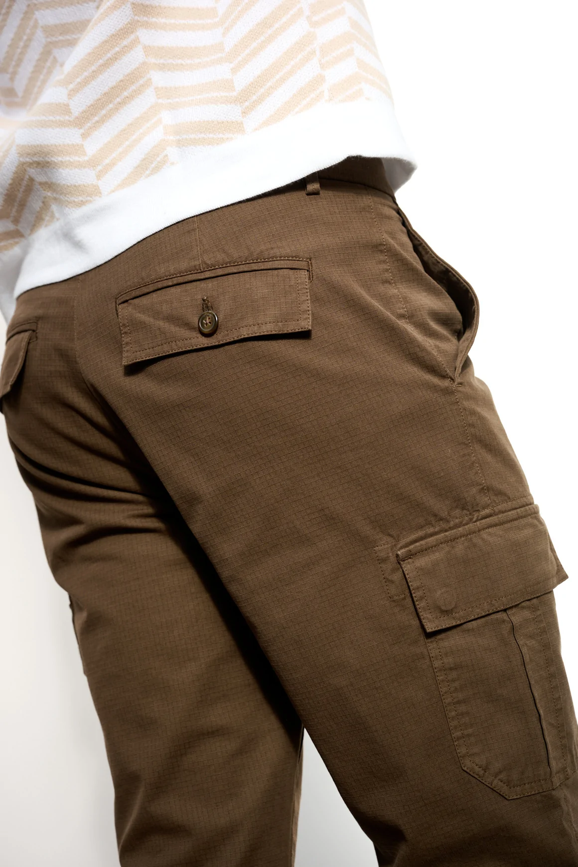 Pantalon REPORTER Marron