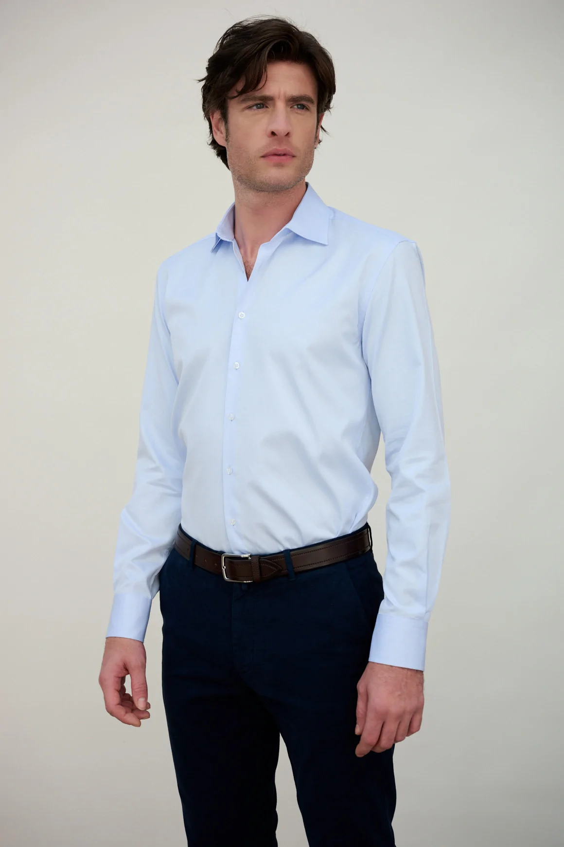 Chemise Classique Bleue