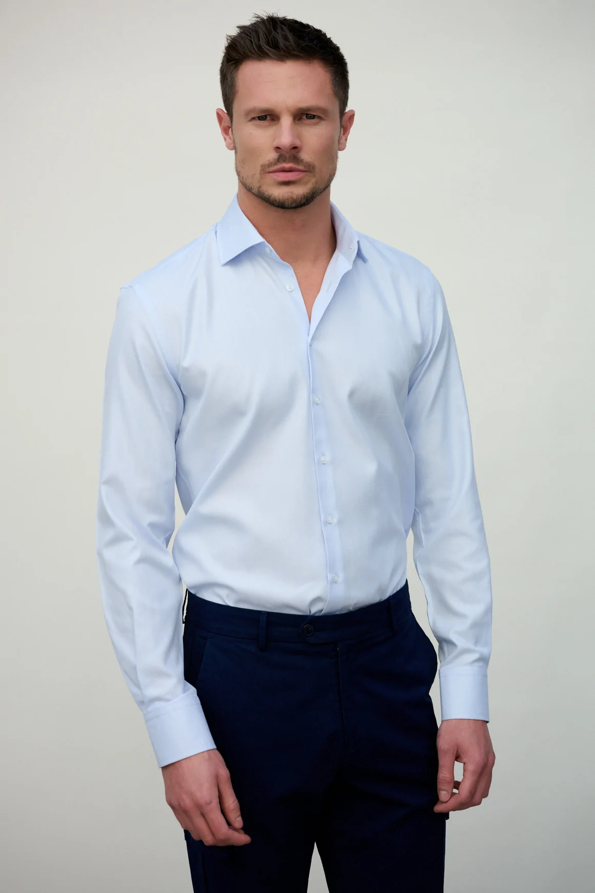 Chemise Bleue Classique