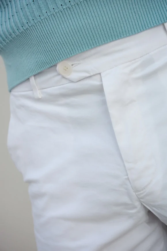 Achat Bermuda RIVIERA Blanc