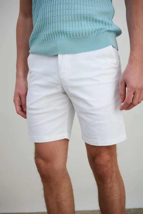 Achat Bermuda RIVIERA Blanc