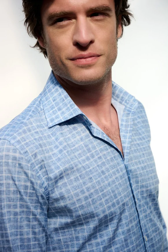 Achat Chemise BLUE SQUARES