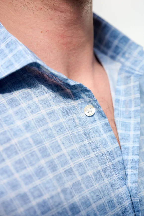 Achat Chemise BLUE SQUARES