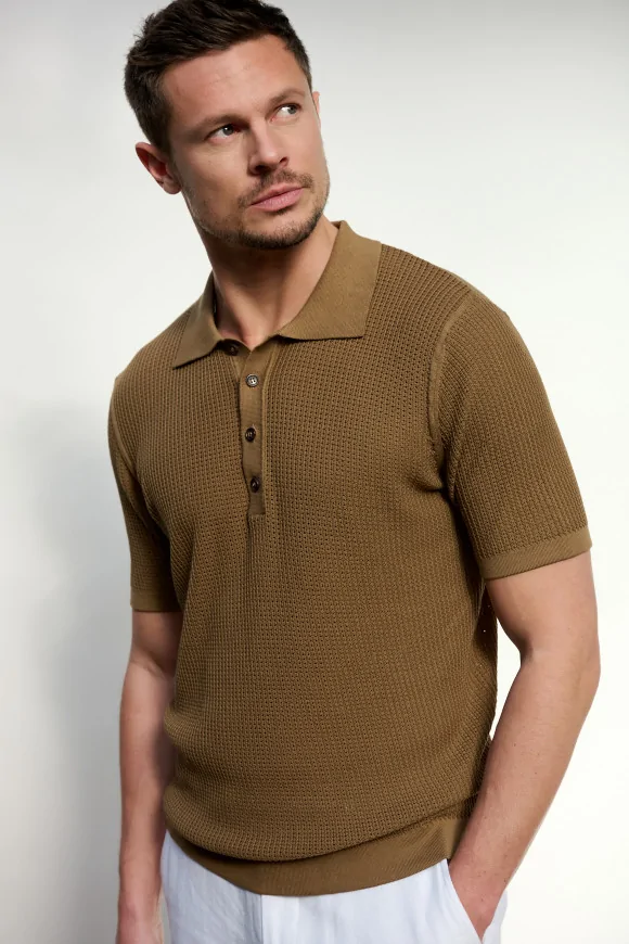 Achat Polo ESTEBAN Camel