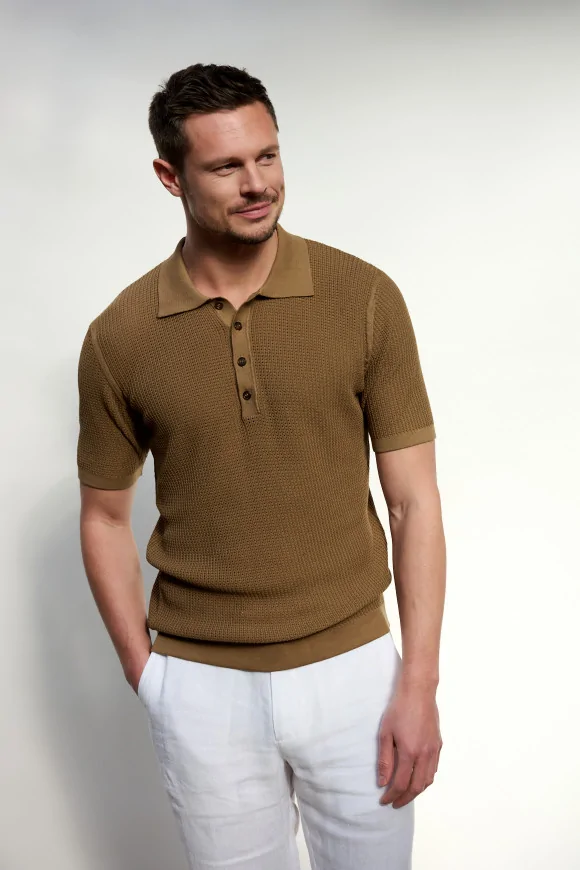 Achat Polo ESTEBAN Camel