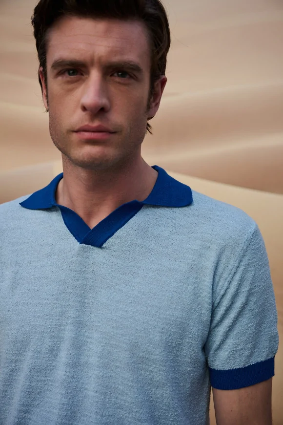 Achat Polo ELIOT Bleu Ciel