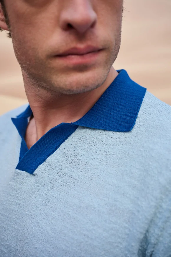 Achat Polo ELIOT Bleu Ciel