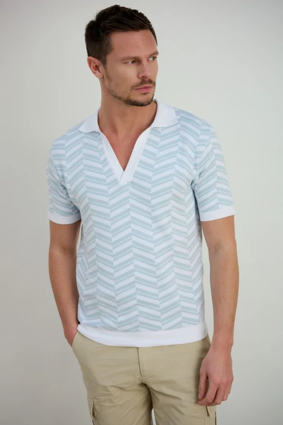 Achat Polo MARCEL Ciel