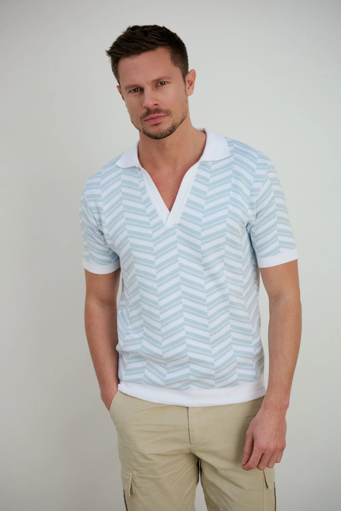 Achat Polo MARCEL Ciel