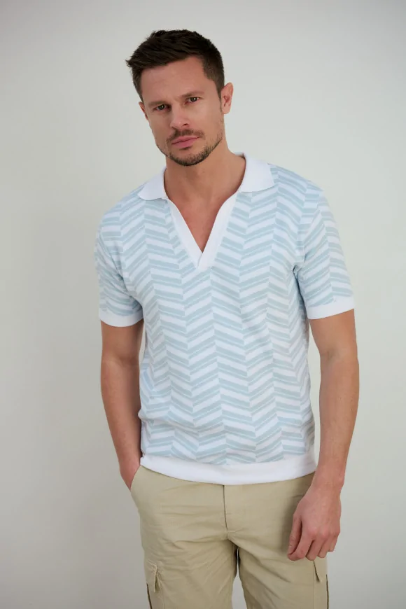 Achat Polo MARCEL Ciel