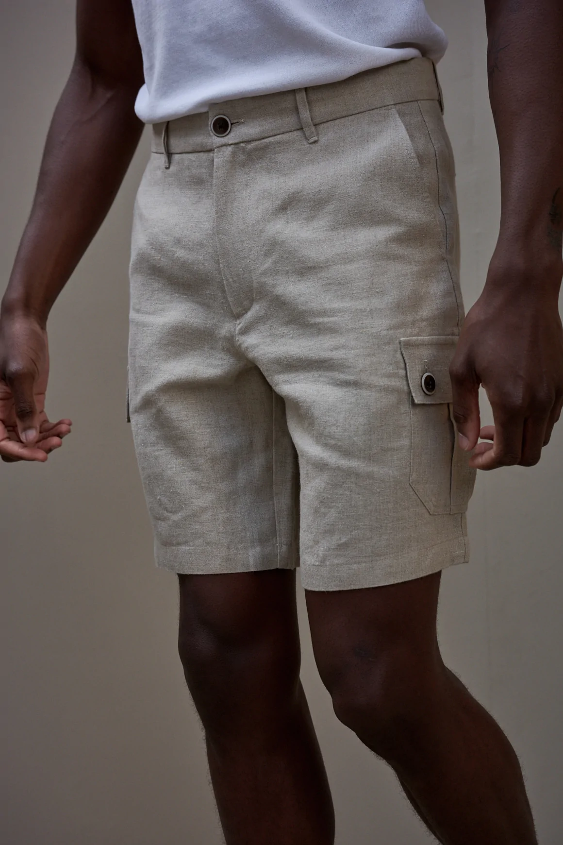 Achat Short SAFARI Naturel - beige